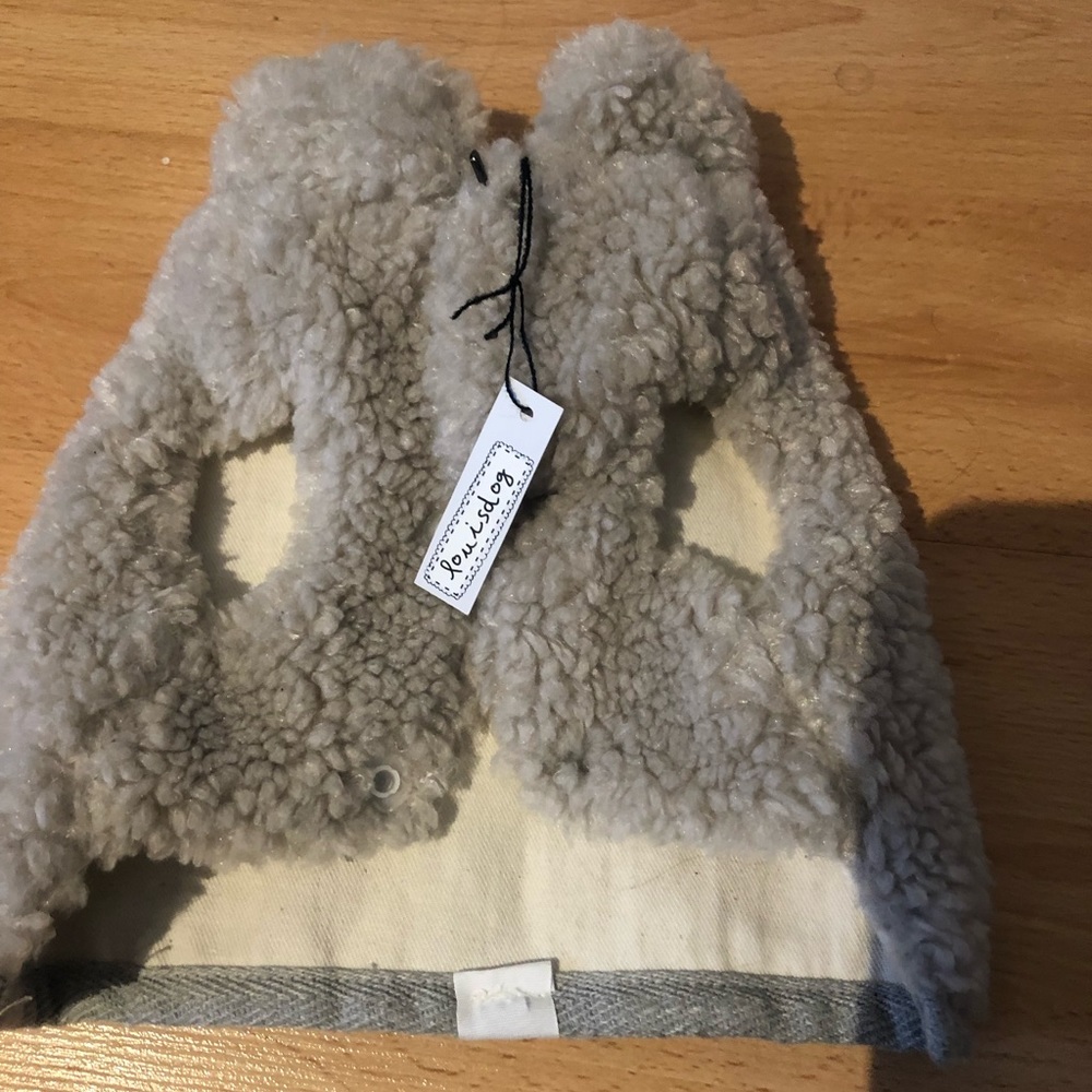 NWT- Louisdog dog jacket- XS